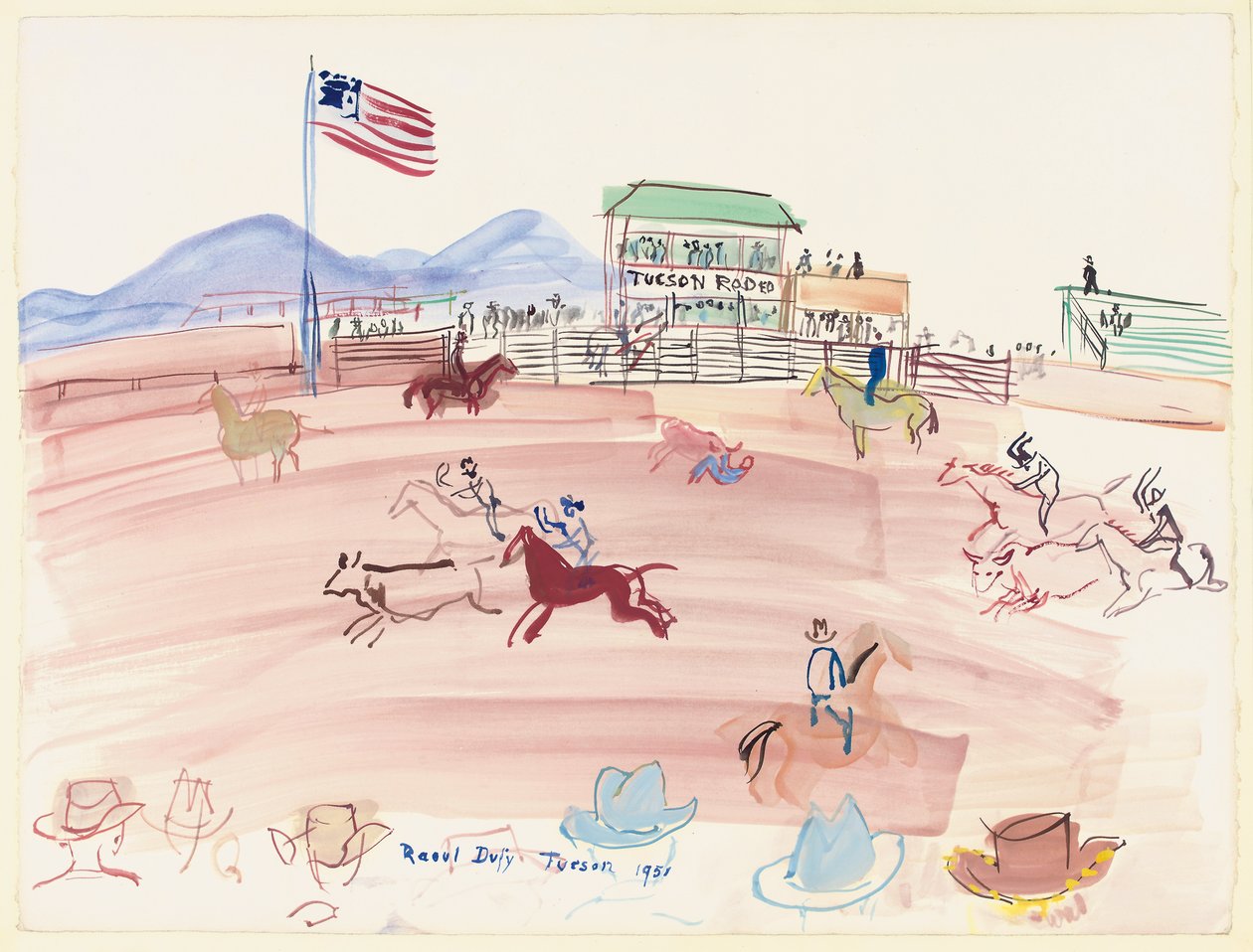 Tucson Rodeó alkotó: Raoul Dufy