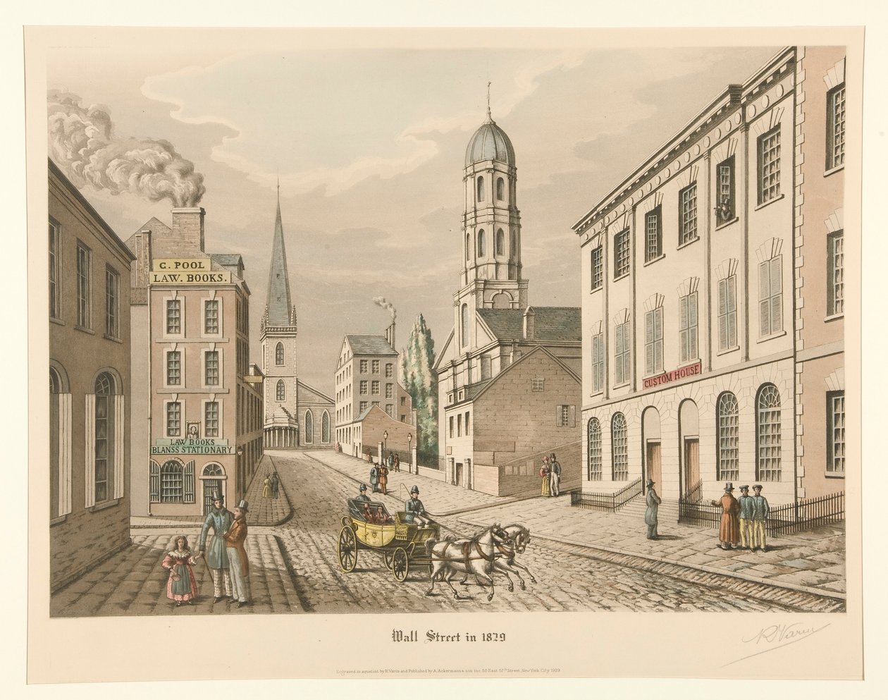 A Wall Street 1829-ben alkotó: Raoul Varin