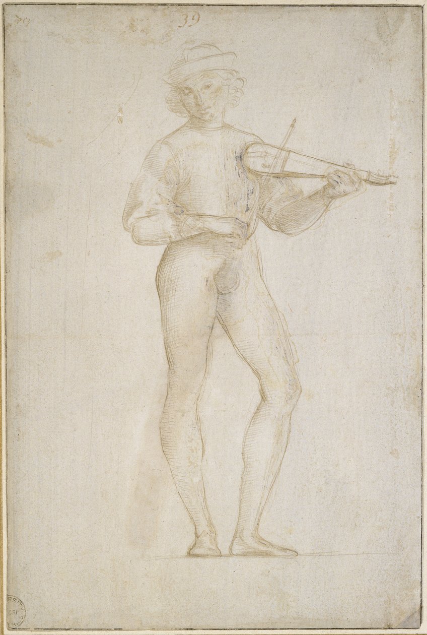 Két tanulmány alkotó: Raffaello Sanzio Raphael