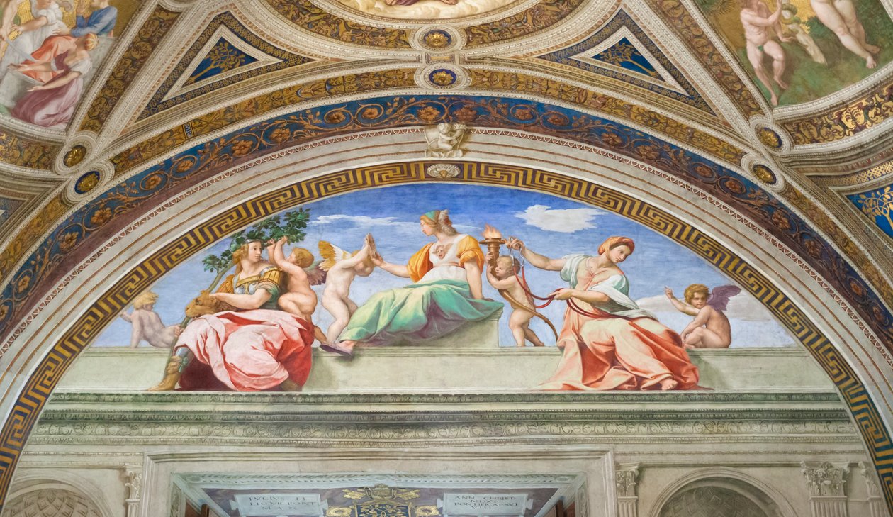 Bíboros és teológiai erények alkotó: Raphael (1483 1520)