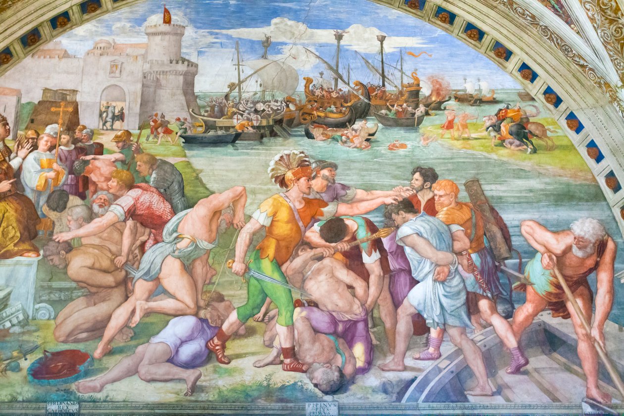 Az ostiai csata alkotó: Raphael (1483 1520)