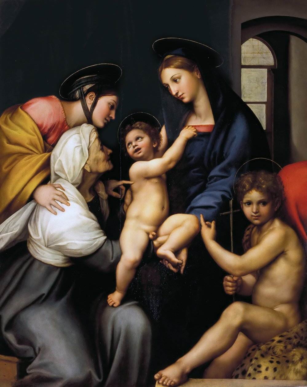 Madonna of the Impintage, 1513-1514. alkotó: Raphael