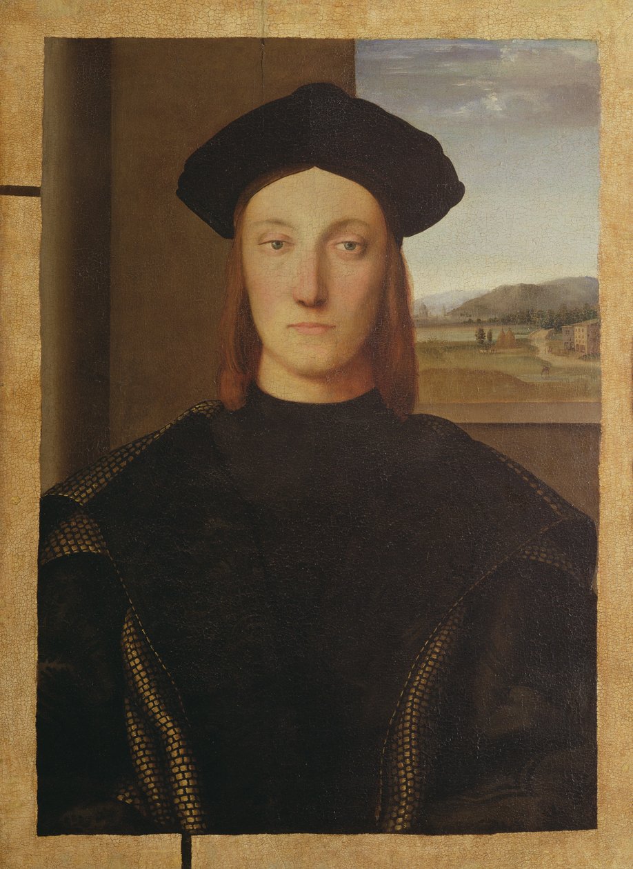 Guidobaldo da Montefeltro portréja alkotó: Raffaello Sanzio Raphael