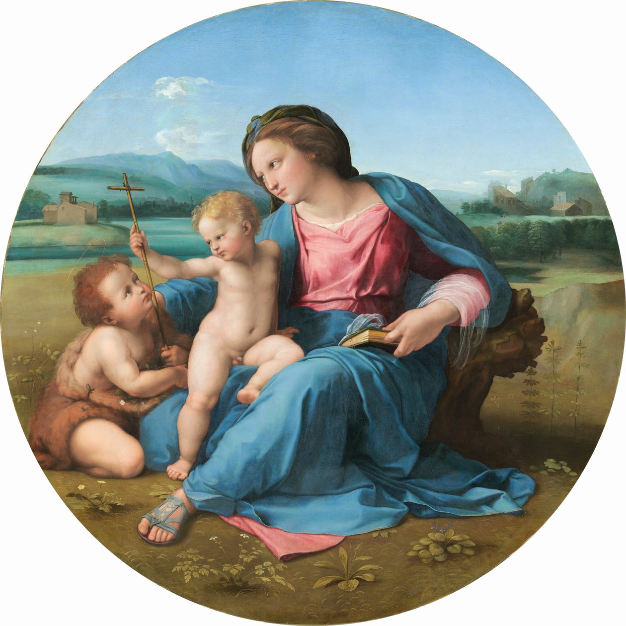 Az Alba Madonna c. 1510. alkotó: Raphael