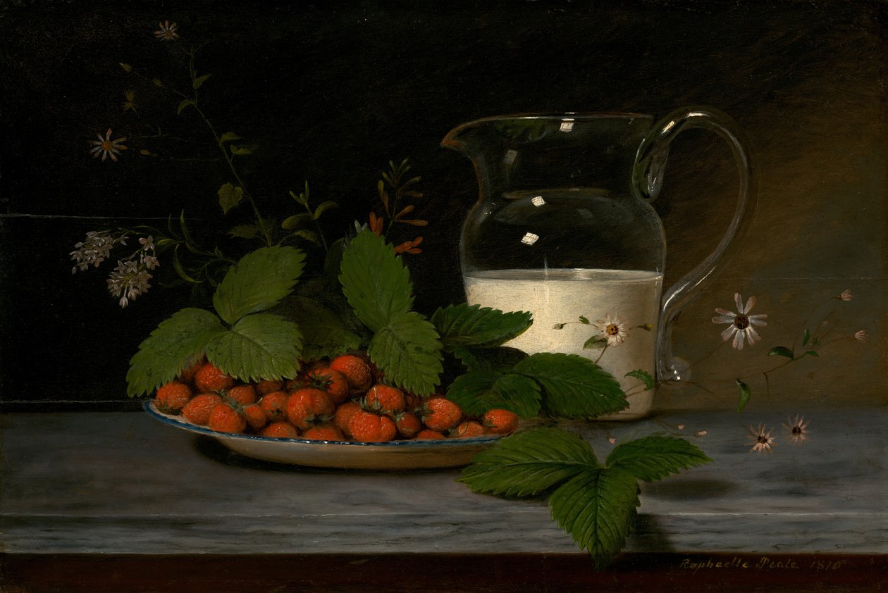 Eper és tejszín alkotó: Raphaelle Peale