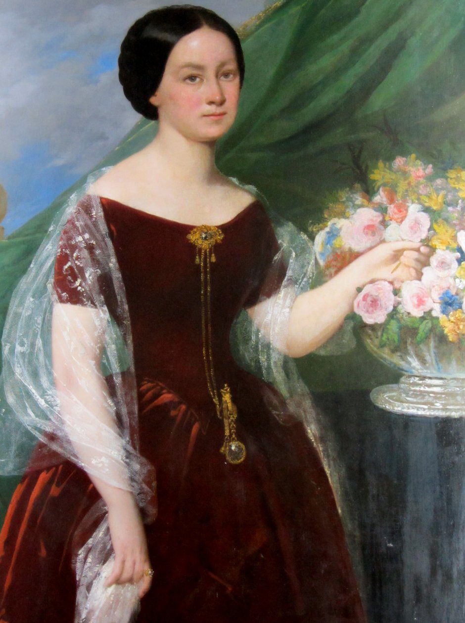 Doña Mercedez Herrera Molina alkotó: Raymond Auguste Quinsac Monvoisin