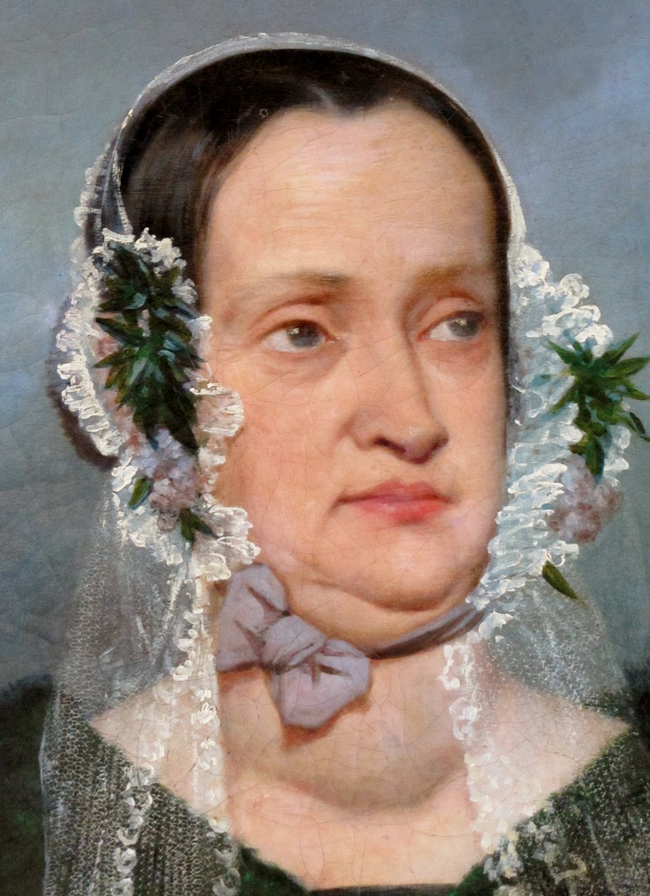 Doña Mercedez Rosales Larraín de Pérez alkotó: Raymond Auguste Quinsac Monvoisin
