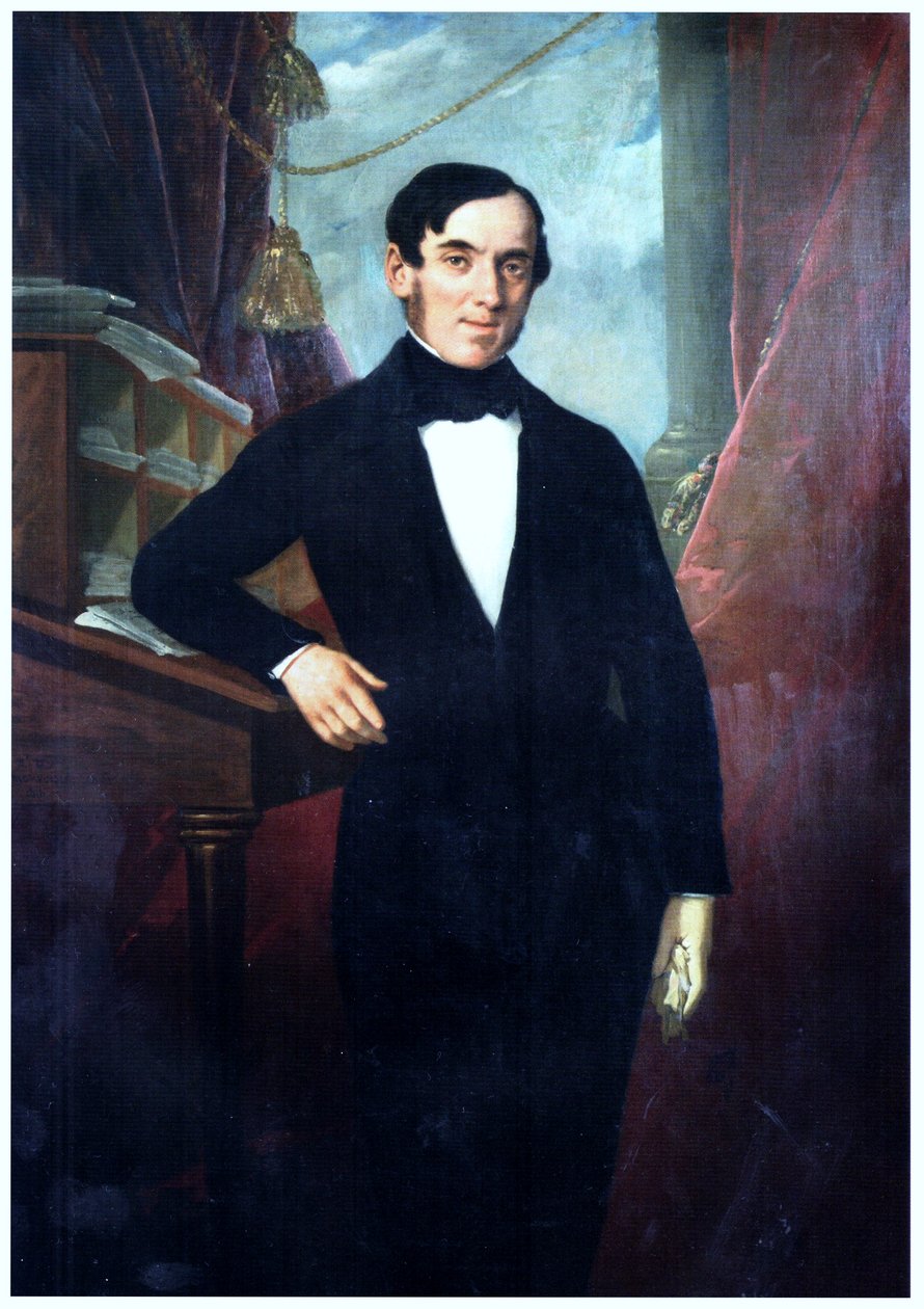 Rafael Garmendia Luco portréja alkotó: Raymond Auguste Quinsac Monvoisin