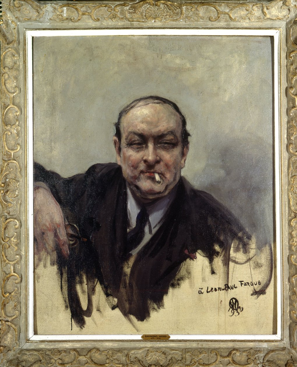 Leon Paul Fargue portréja alkotó: Raymond Woog