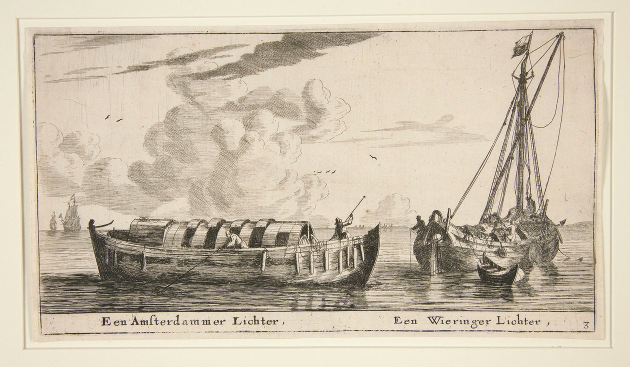 Két csónak ( alkotó: Reinier Nooms