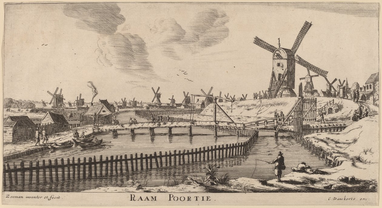 Raam Gate (Raam Poortie) alkotó: Reinier Nooms, called Zeeman