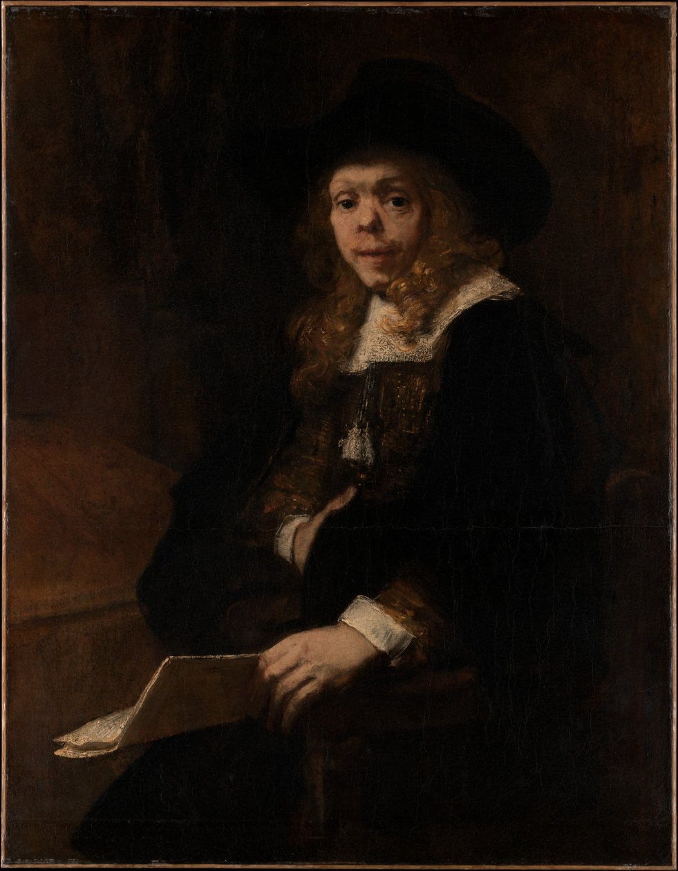 Gerard de Lairesse portréja, 1665-67 alkotó: Rembrandt van Rijn