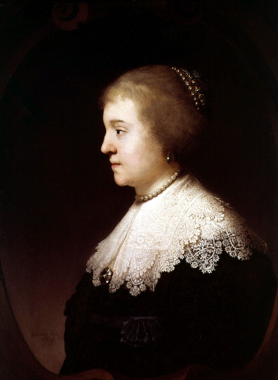 Solmsi Amália, 1632 alkotó: Rembrandt van Rijn