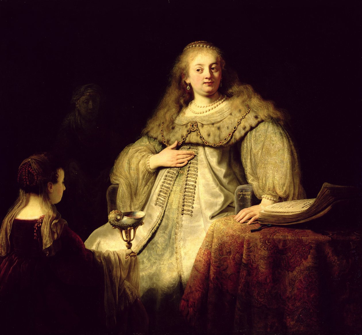 Artemisia, 1634 alkotó: Rembrandt van Rijn