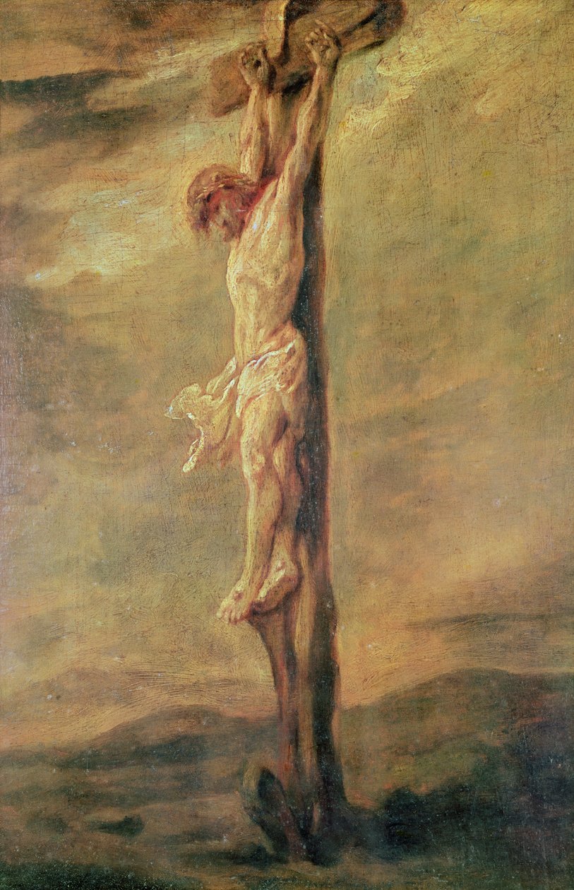 Krisztus a kereszten, 1646 körül alkotó: Rembrandt van Rijn