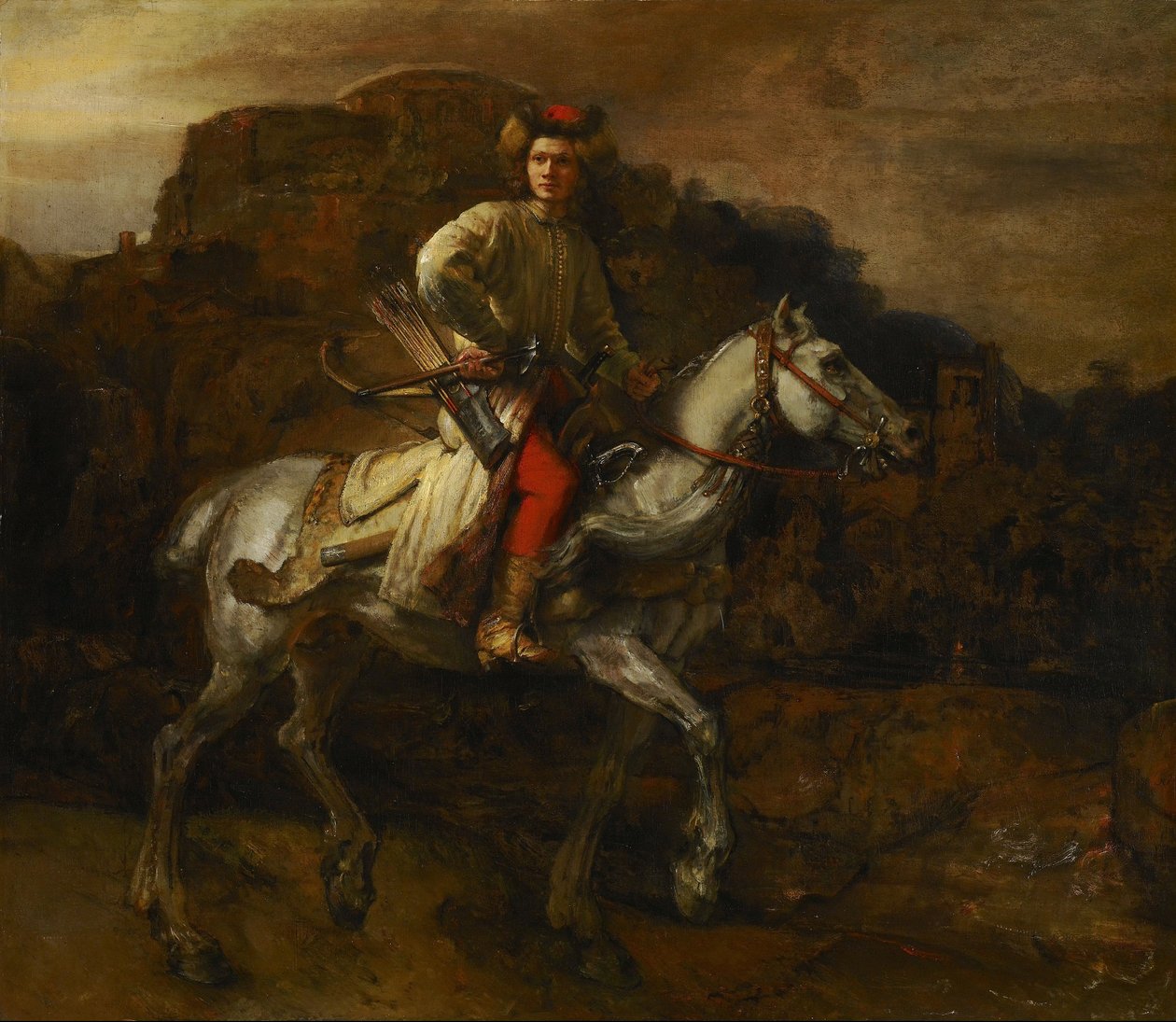 A lengyel lovas alkotó: Rembrandt van Rijn