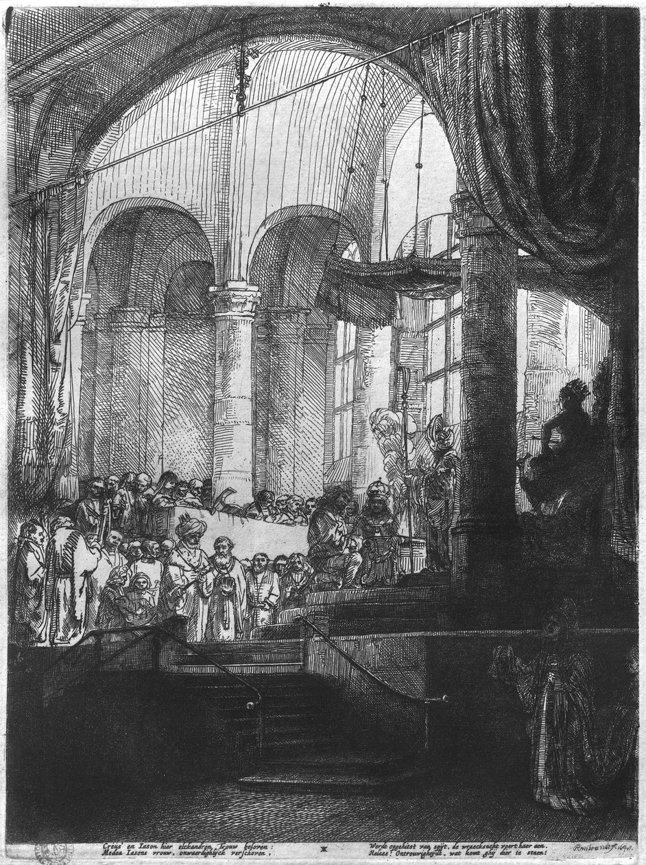 Médeia, avagy Jason és Creusa házassága, 1648 alkotó: Rembrandt van Rijn