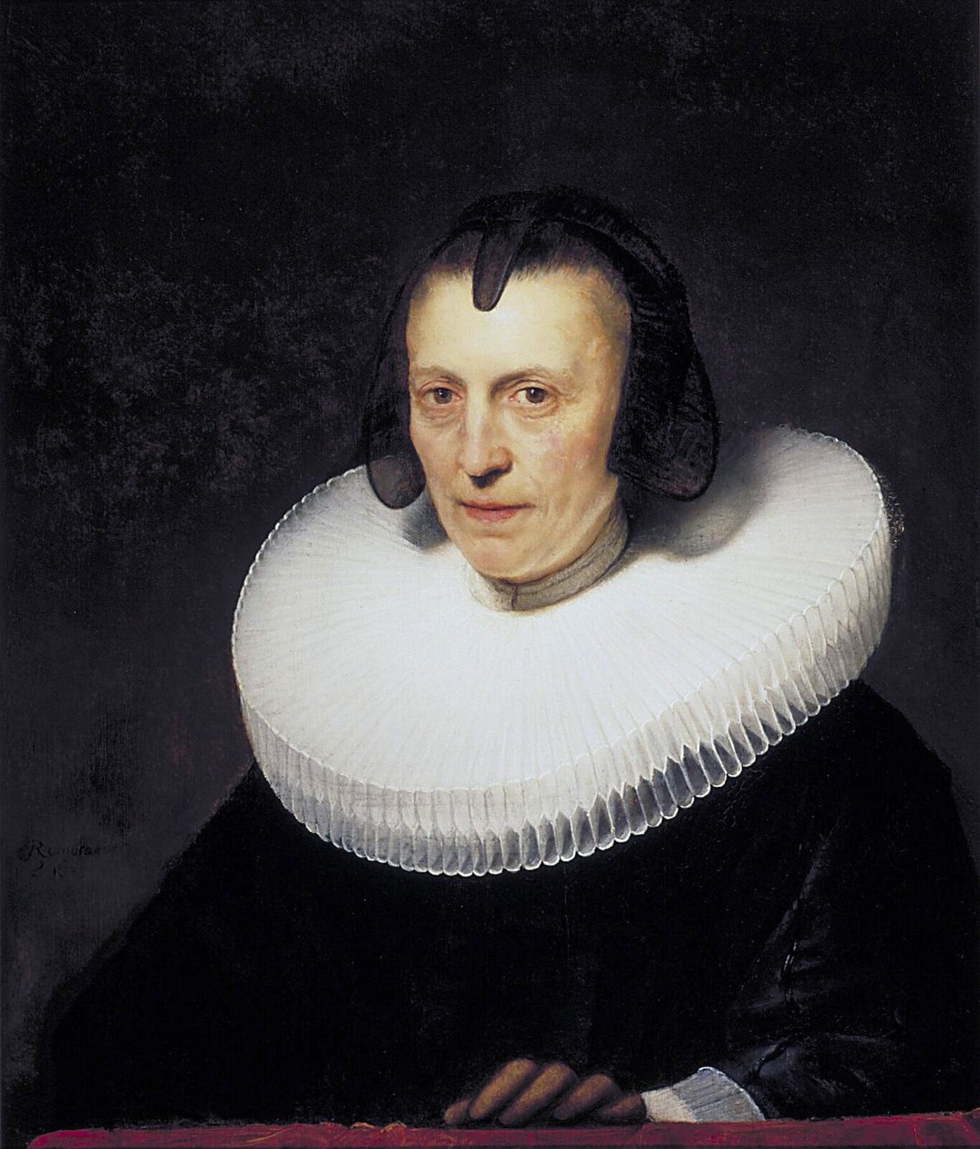 Aletta Adriaensdr portréja. alkotó: Rembrandt van Rijn