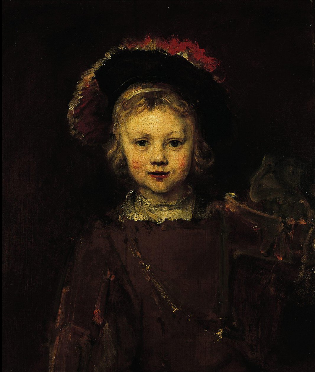 Egy gyermek portréja alkotó: Rembrandt van Rijn