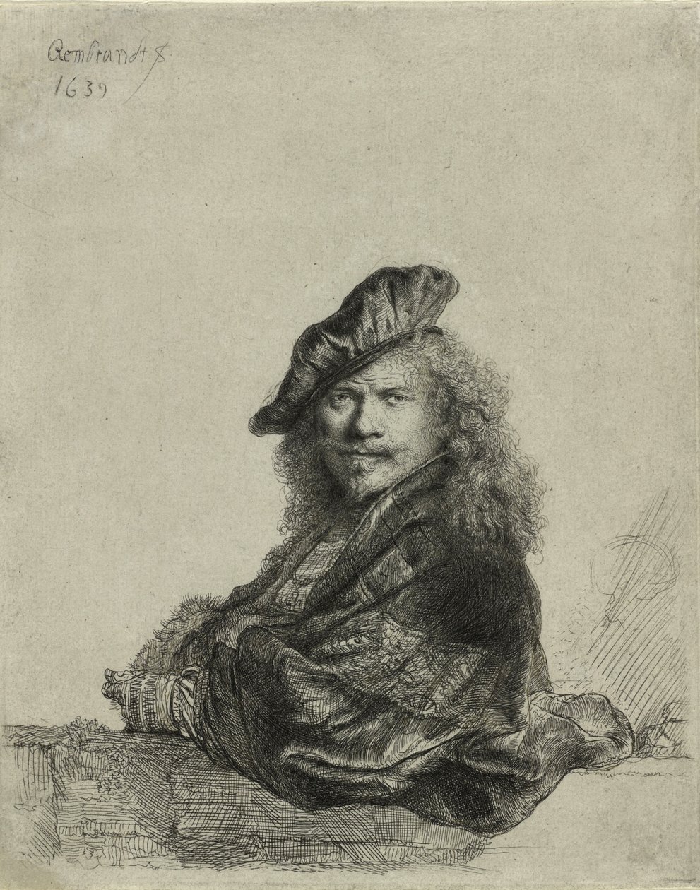 Önarckép alkotó: Rembrandt van Rijn