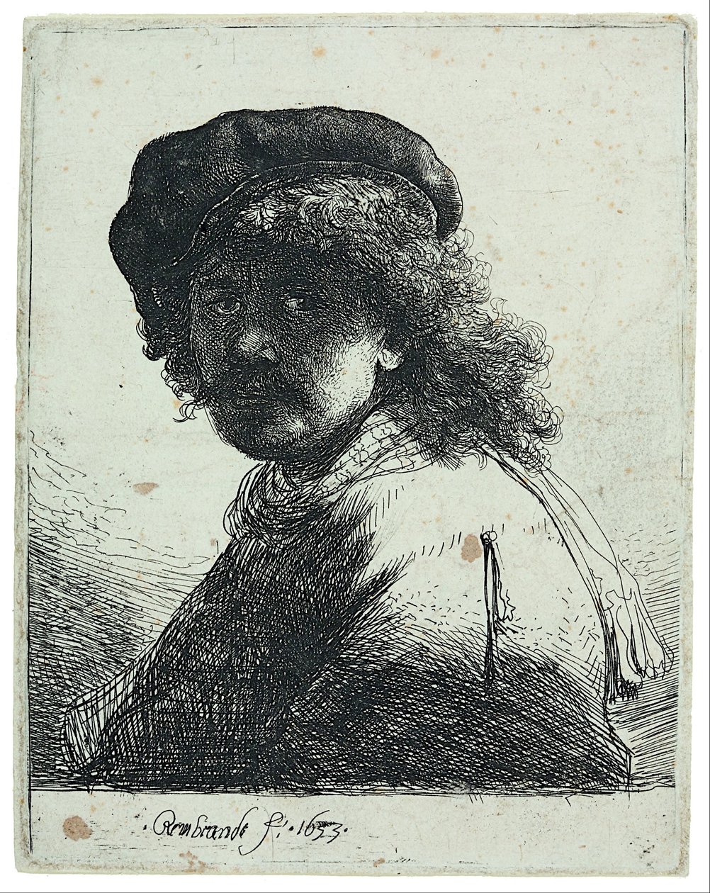Önarckép alkotó: Rembrandt van Rijn