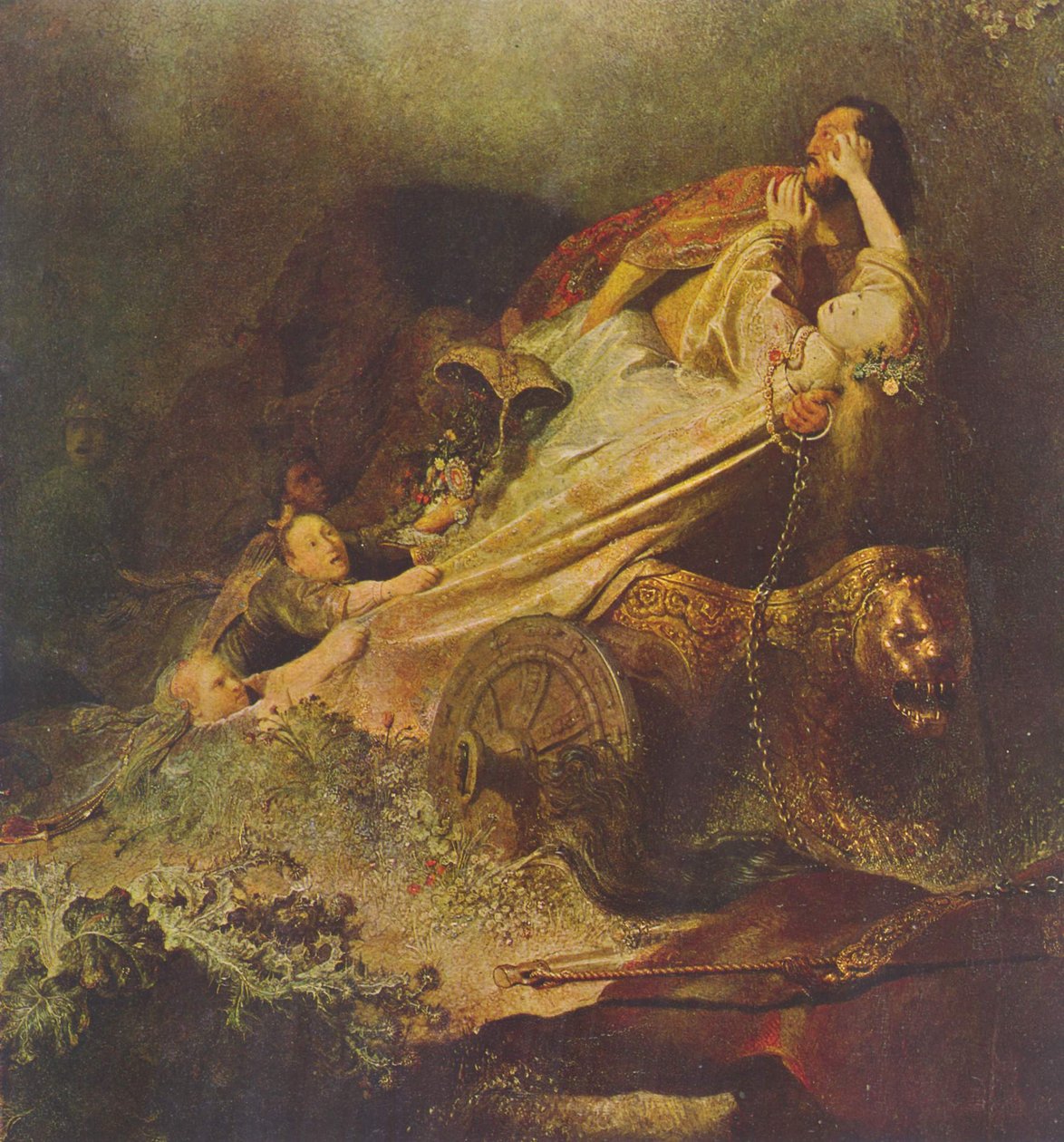 Proserpina elrablása alkotó: Rembrandt van Rijn