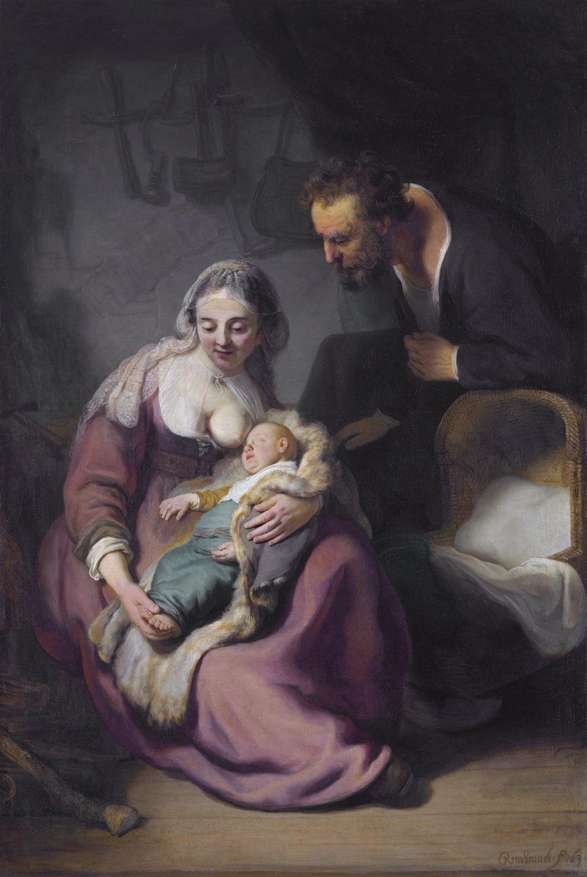 A Szent Család alkotó: Rembrandt van Rijn