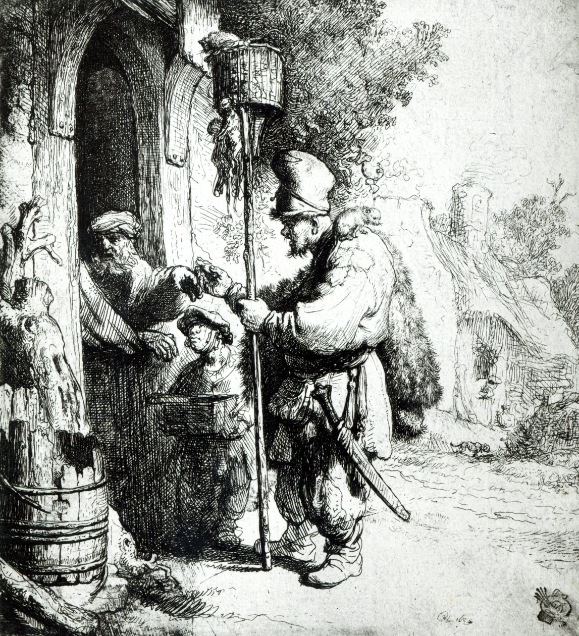 A patkányfogó, 1632 alkotó: Rembrandt van Rijn