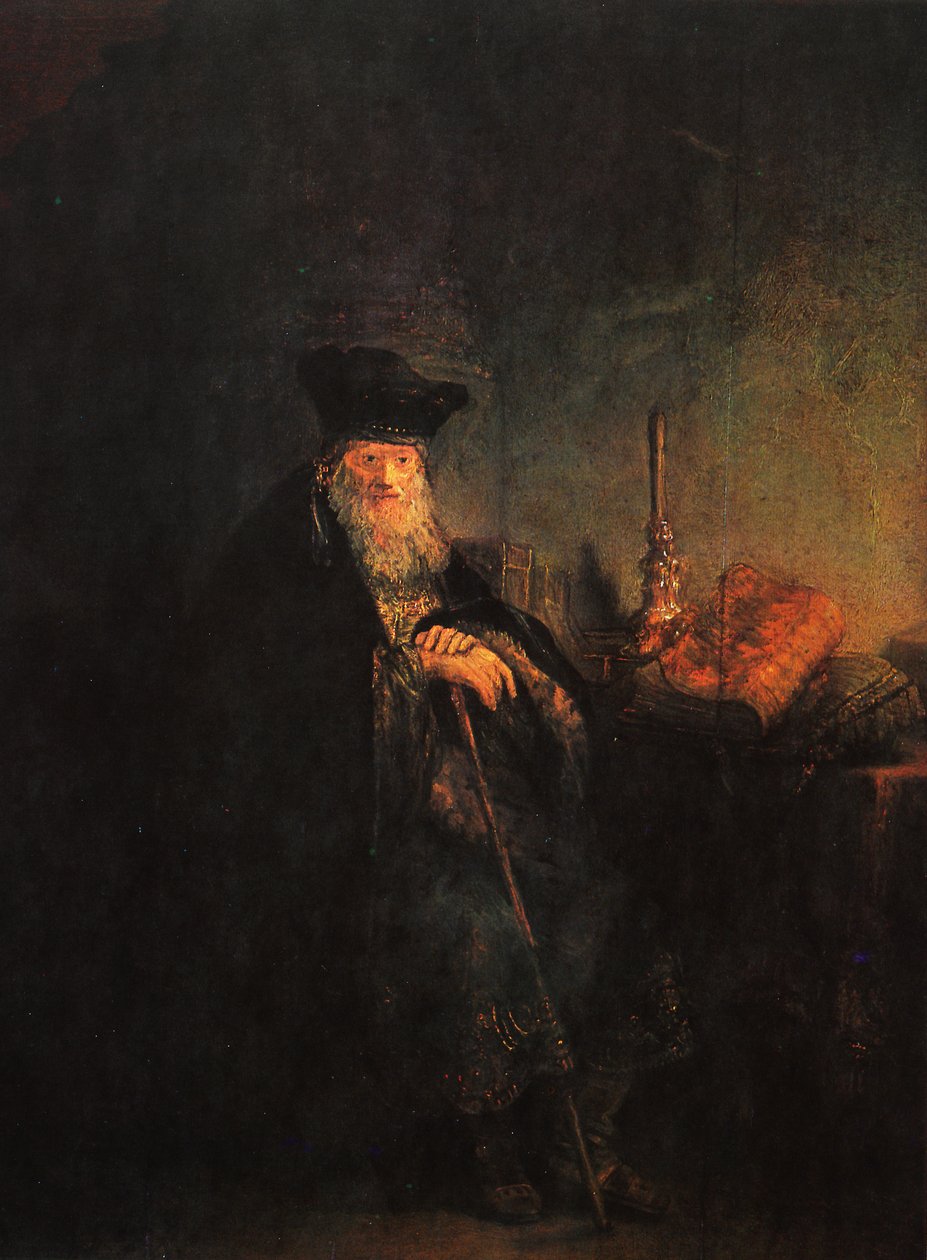 Az öreg rabbi alkotó: Rembrandt van Rijn