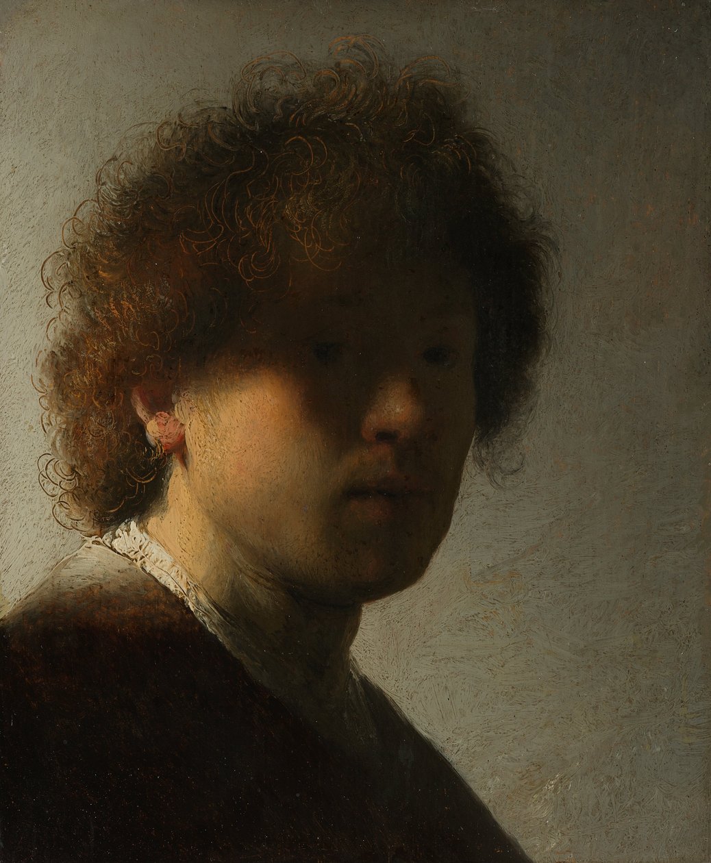 Önarckép fiatal korban alkotó: Rembrandt van Rijn