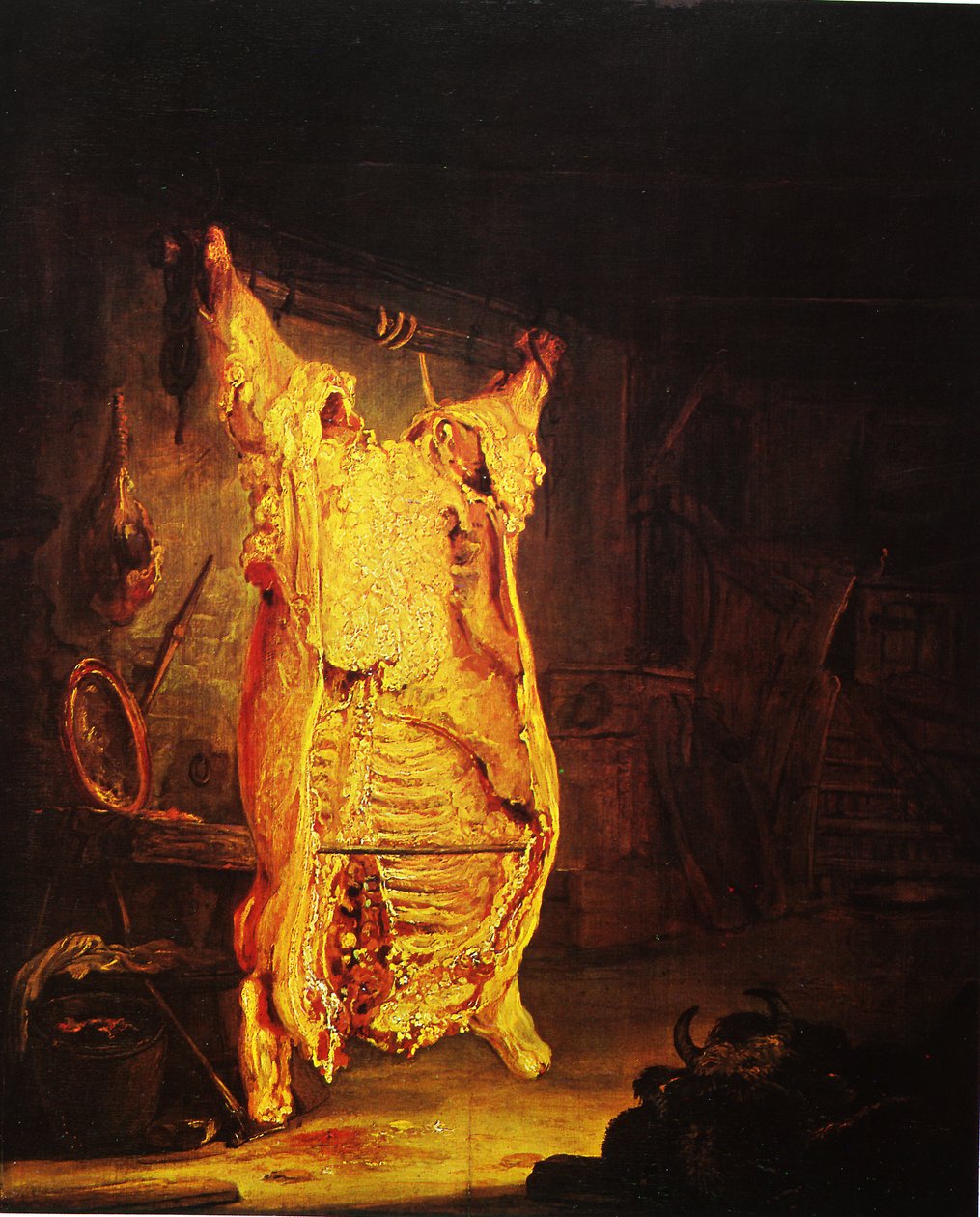 levágott ökör alkotó: Rembrandt van Rijn