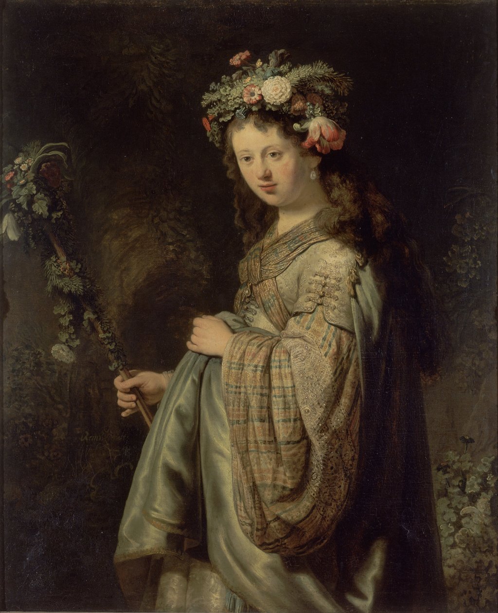Flora alkotó: Rembrandt