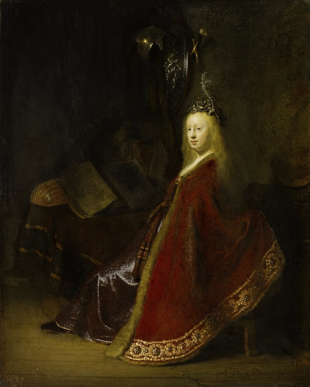 Minerva alkotó: Rembrandt