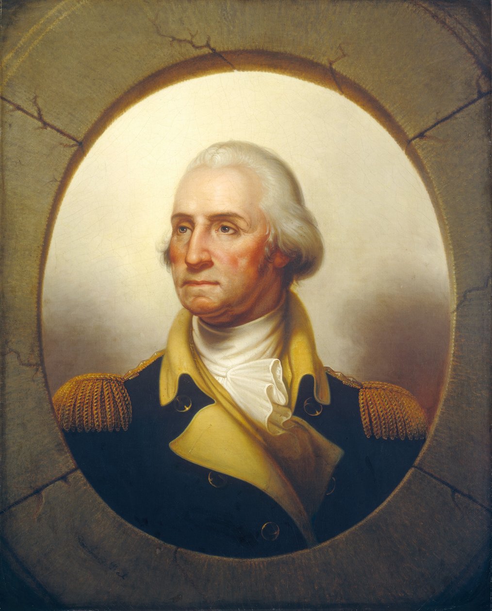 George Washington, c. 1850. alkotó: Rembrandt Peale