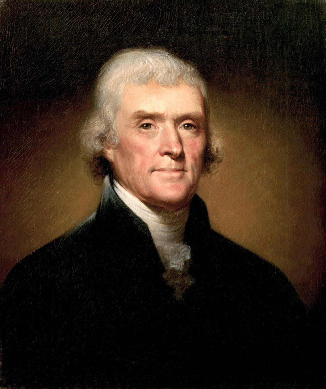 Thomas Jefferson portréja alkotó: Rembrandt Peale