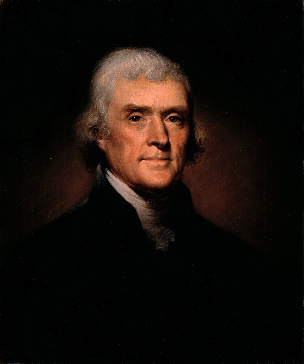 Thomas Jefferson alkotó: Rembrandt Peale