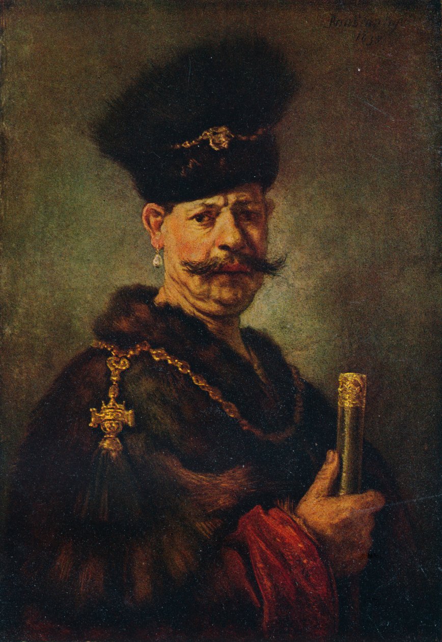 Egy lengyel nemes, 1637 alkotó: Rembrandt van Rijn