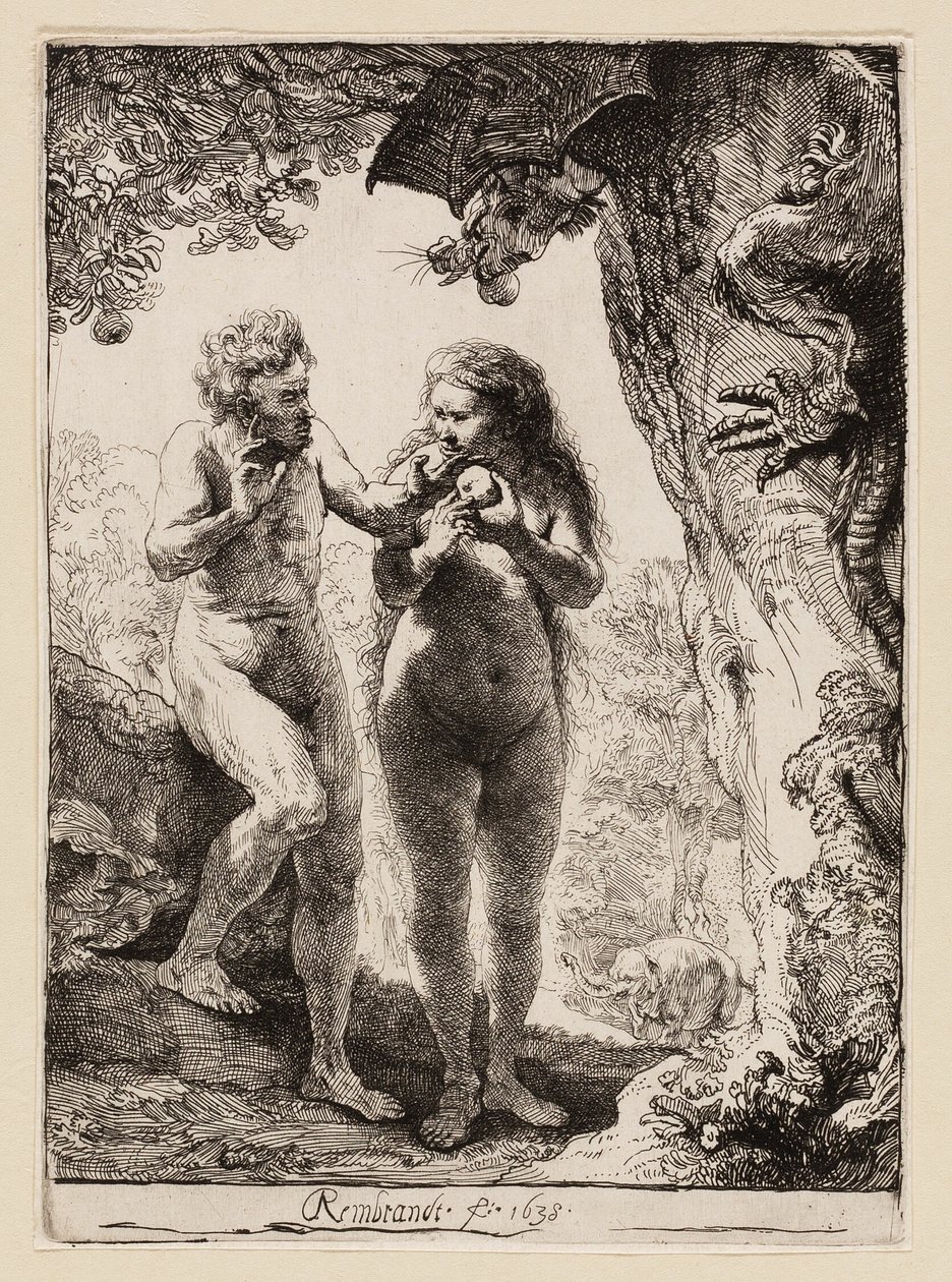 Ádám és Éva alkotó: Rembrandt van Rijn