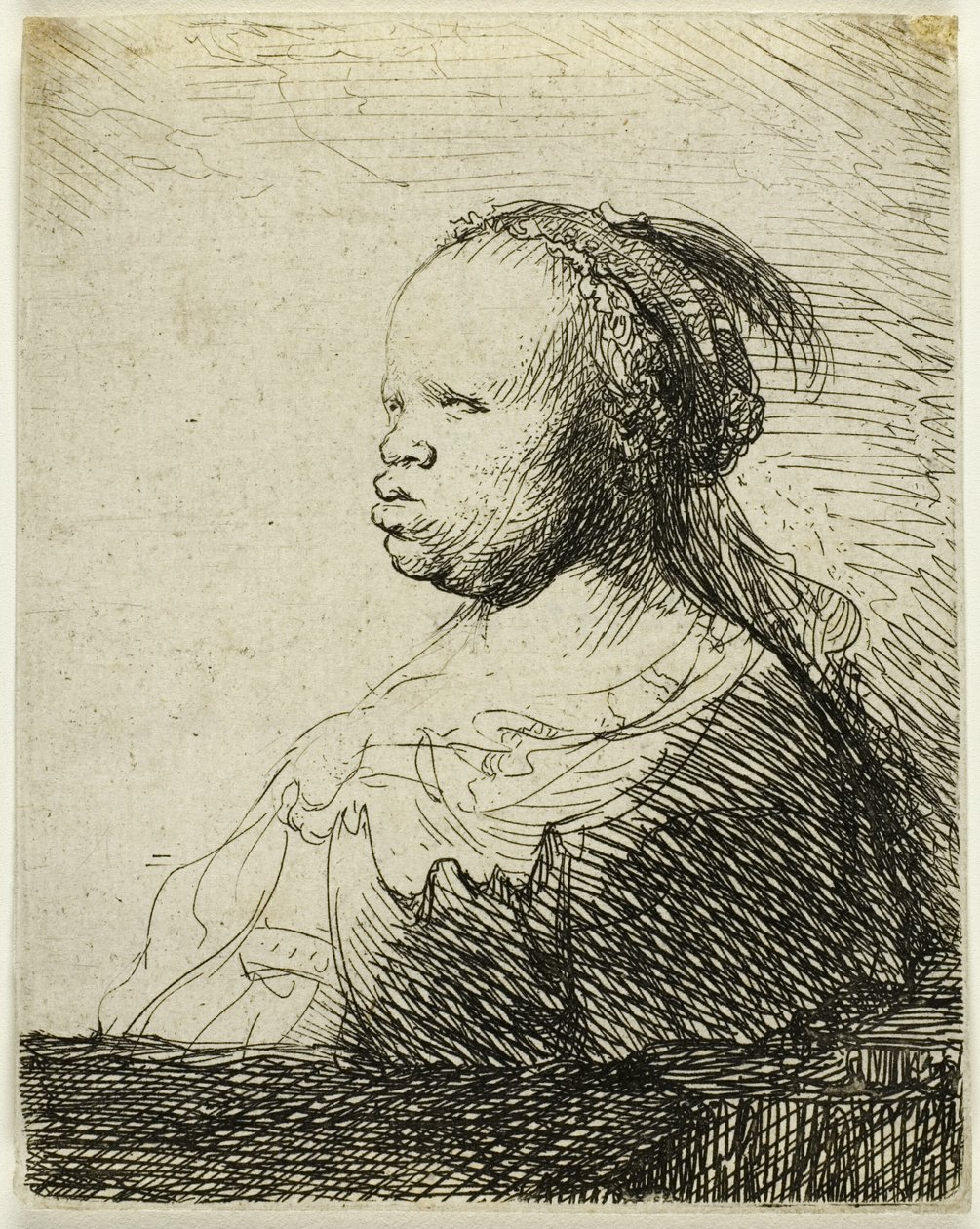 Egy afrikai nő alkotó: Rembrandt van Rijn