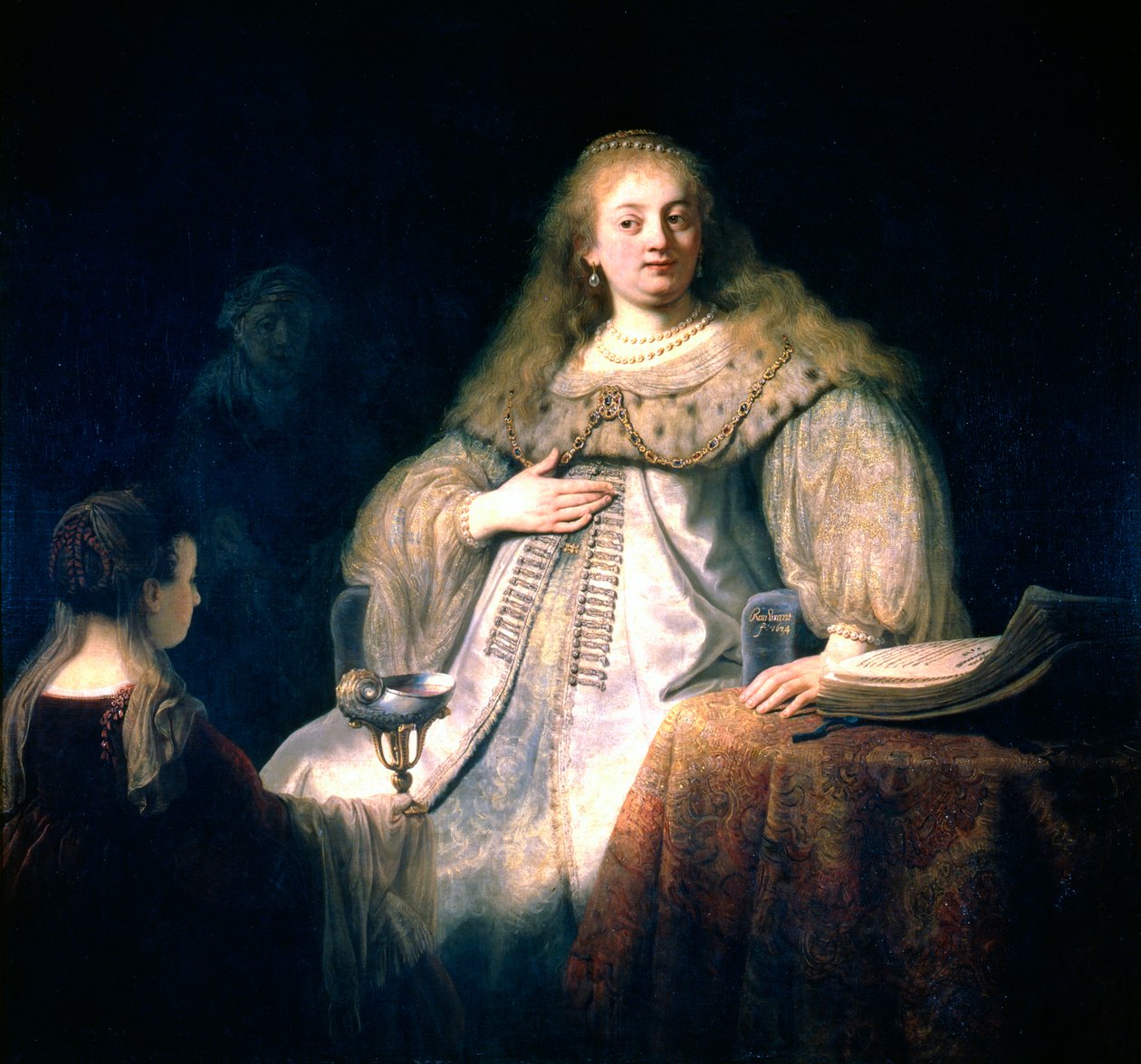 Artemisia, 1634 alkotó: Rembrandt van Rijn
