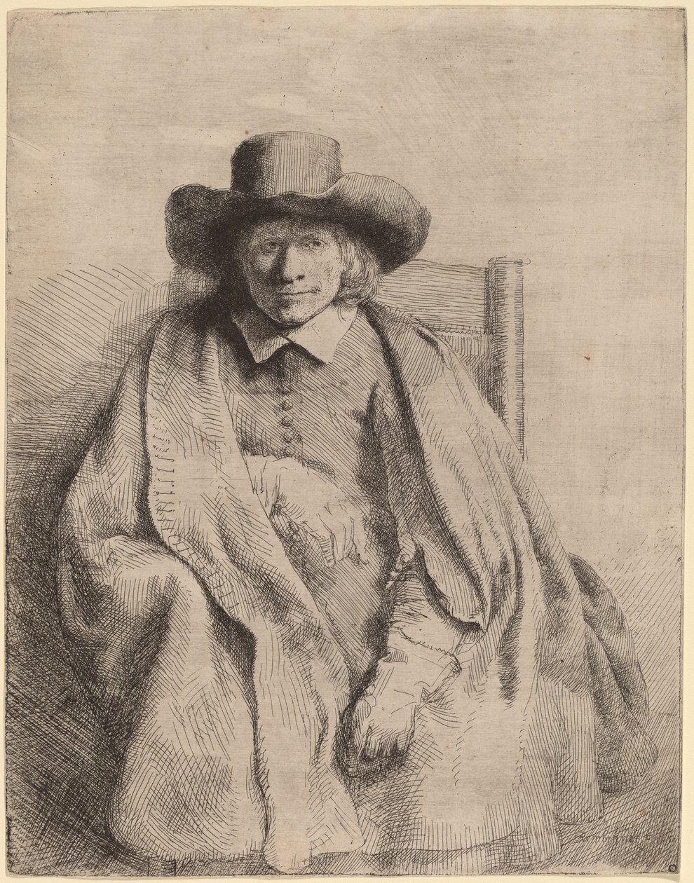 Clement de Jonghe alkotó: Rembrandt van Rijn