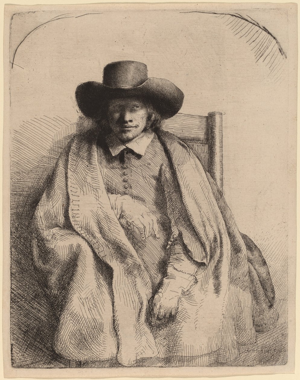 Clement de Jonghe alkotó: Rembrandt van Rijn