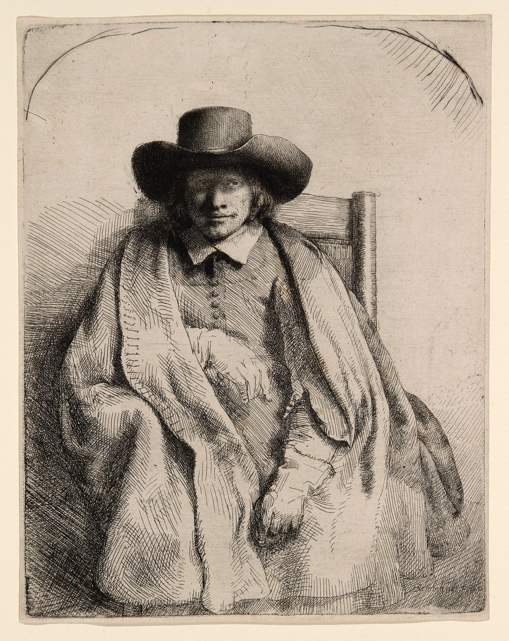Clement de Jonghe, nyomdakereskedő alkotó: Rembrandt van Rijn