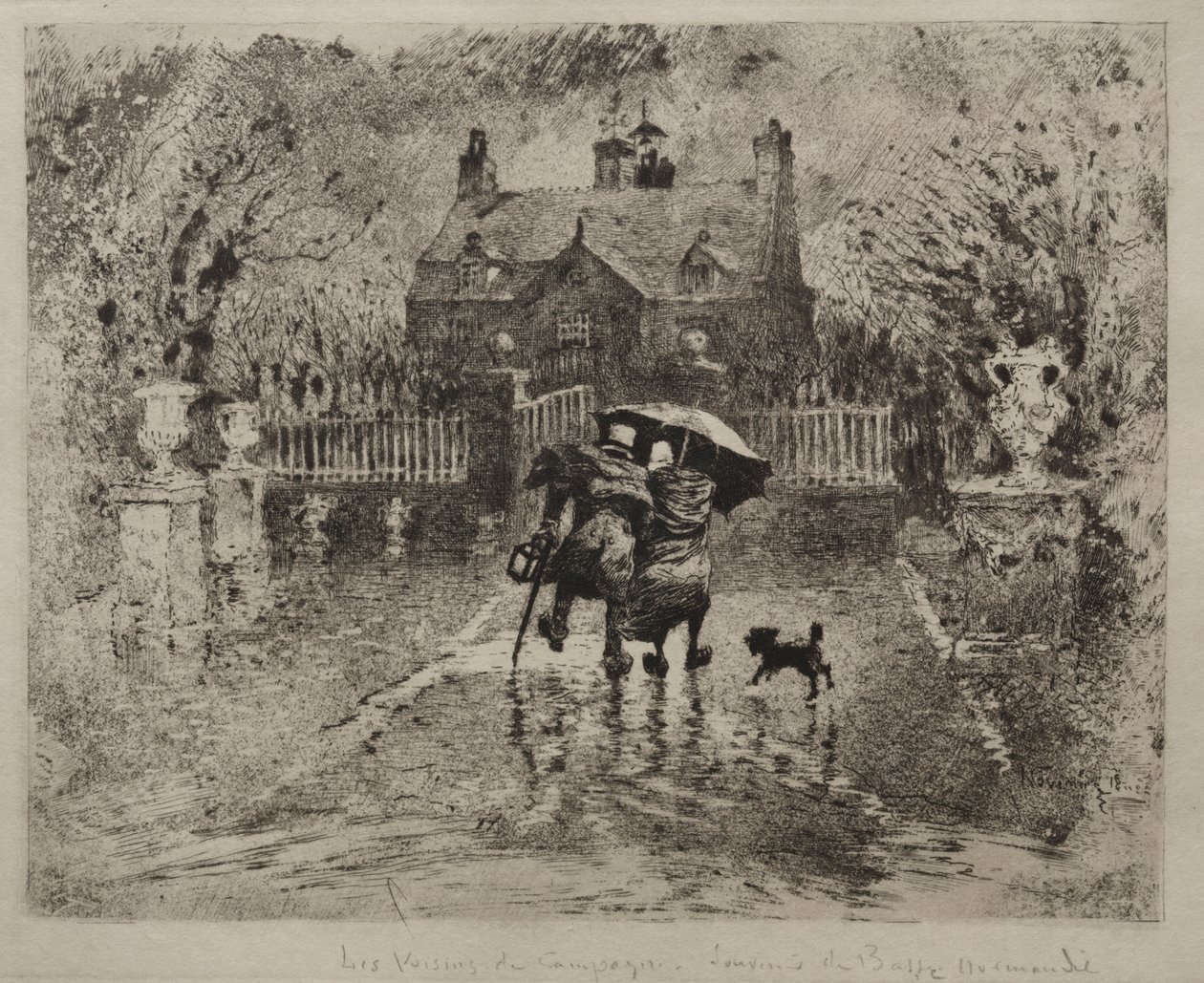 Országos szomszédok alkotó: Rembrandt van Rijn