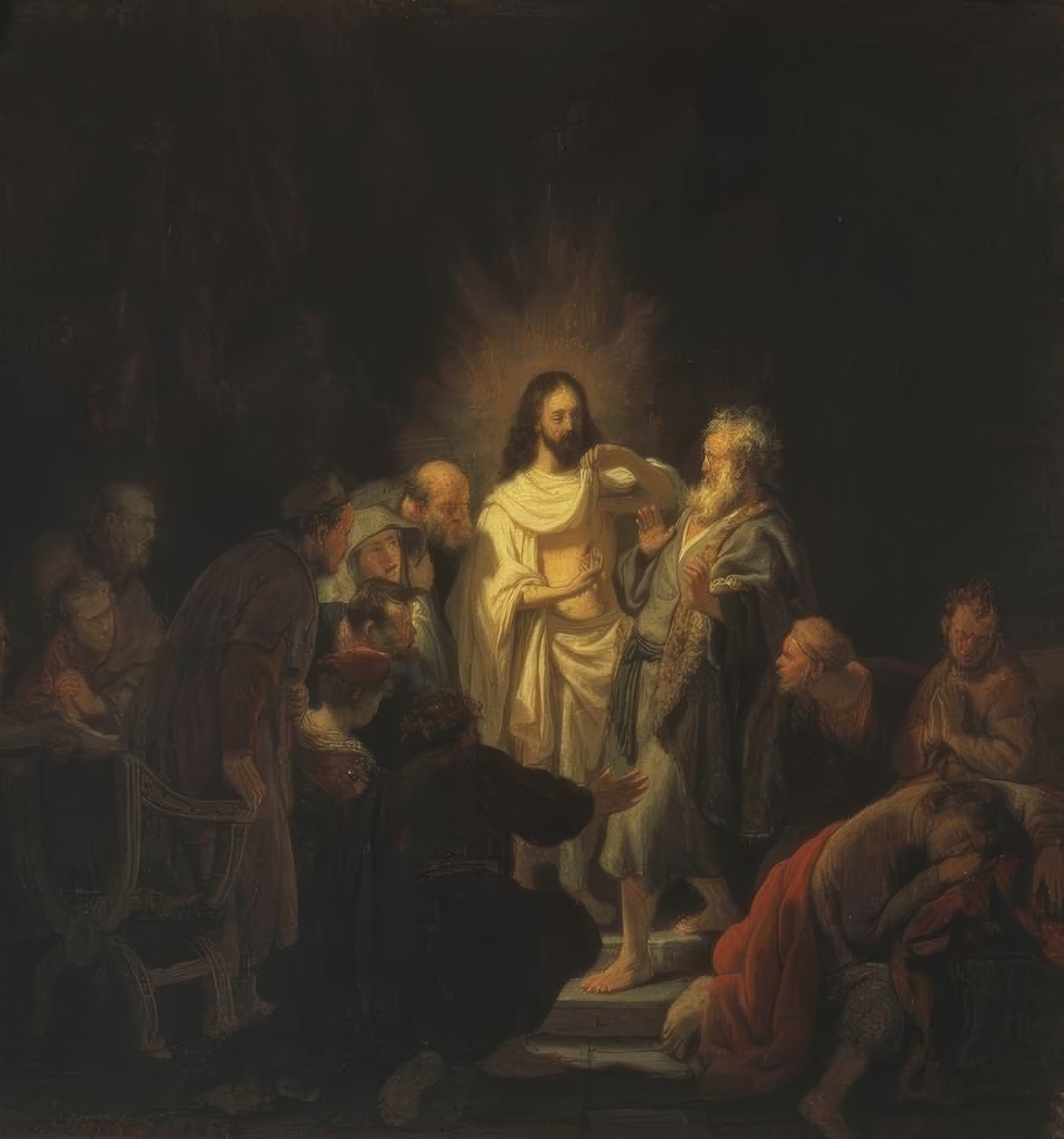 A hitetlen Tamás alkotó: Rembrandt van Rijn