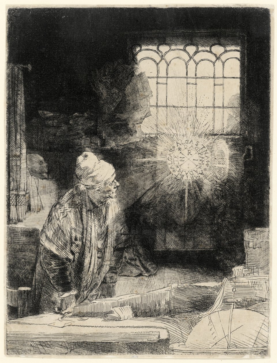 Faust, kocsma. 1652 alkotó: Rembrandt van Rijn