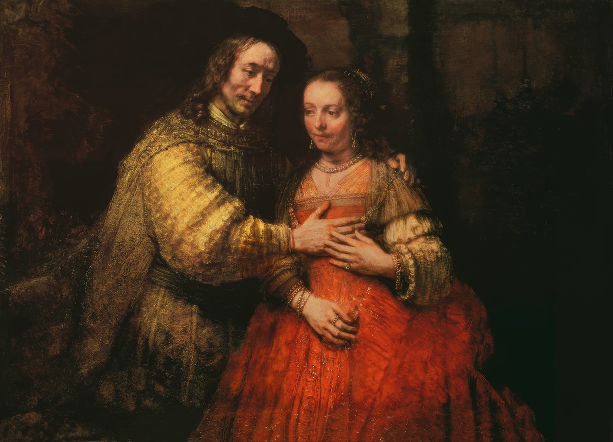 Izsák és Rebeka alkotó: Rembrandt van Rijn