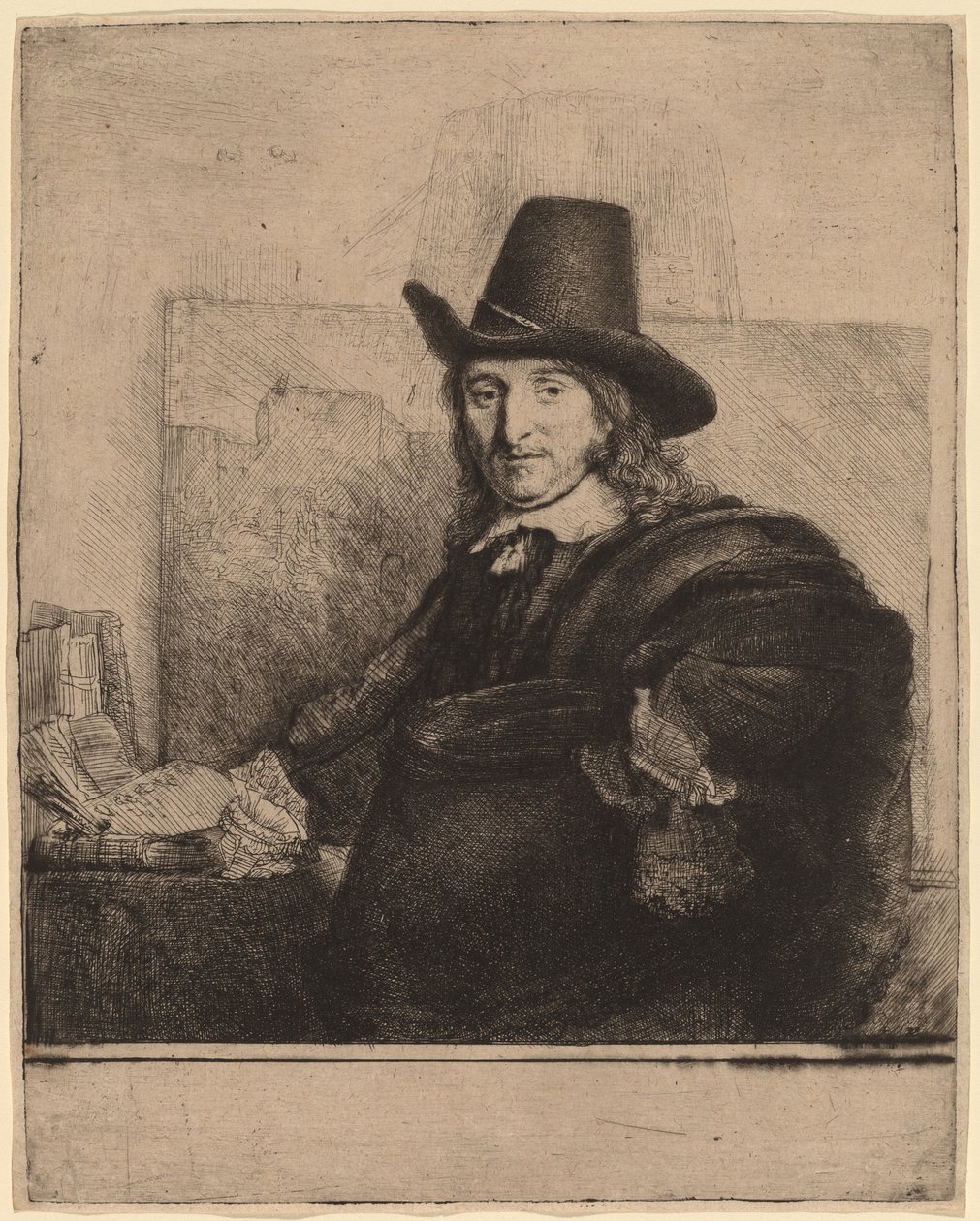 Jan Asselijn alkotó: Rembrandt van Rijn