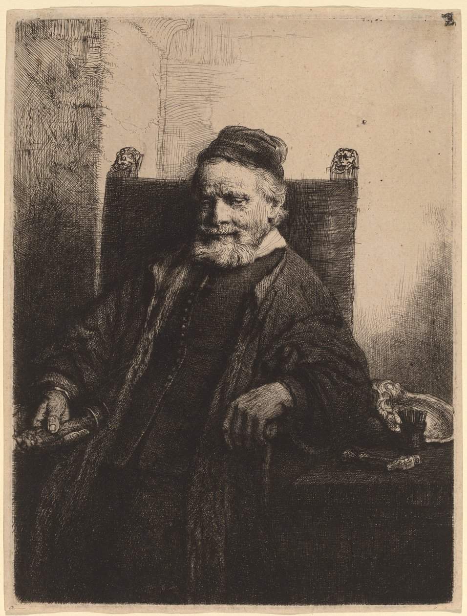 Jan Lutma alkotó: Rembrandt van Rijn