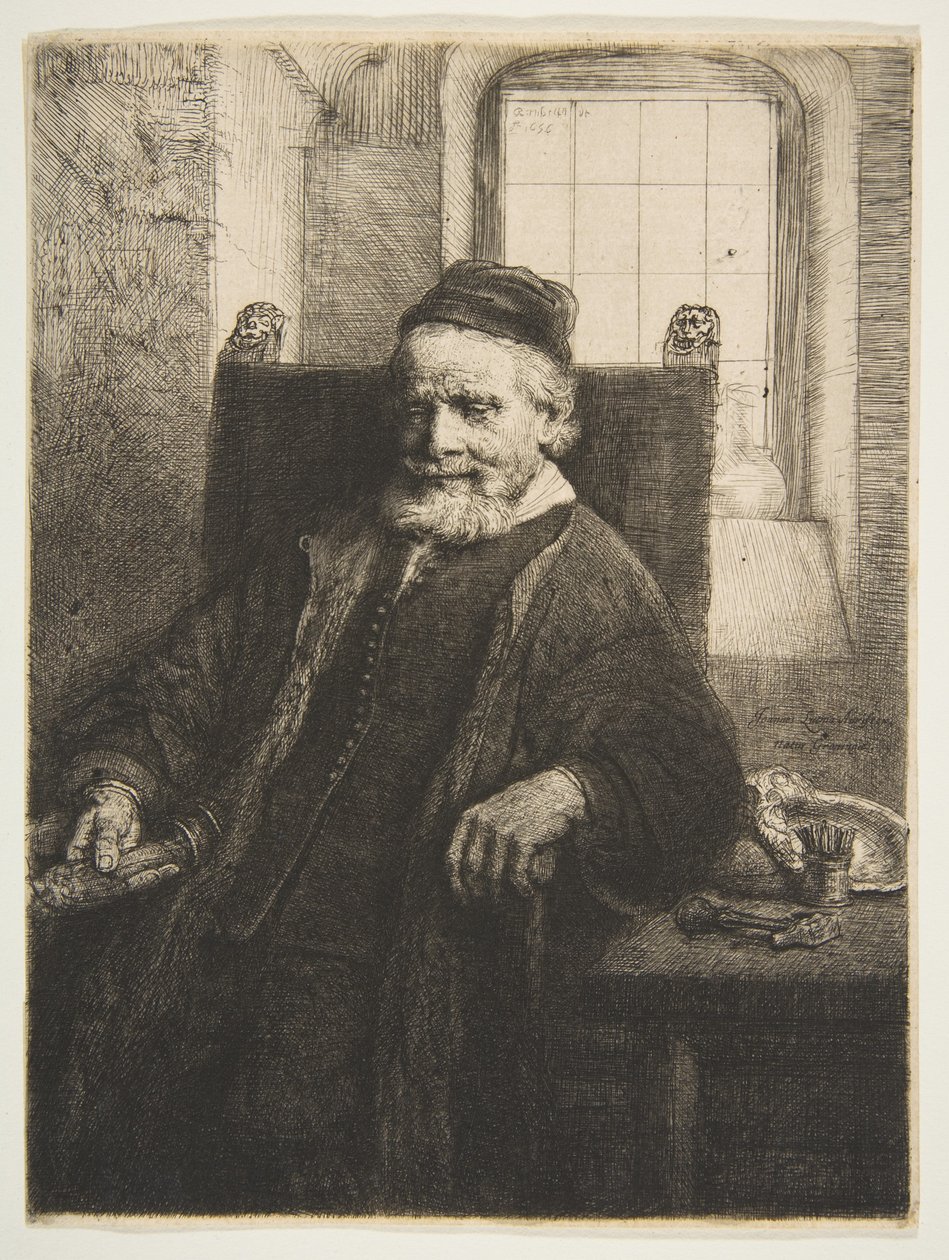 Lutma János, Goldsmith, 1656. alkotó: Rembrandt van Rijn